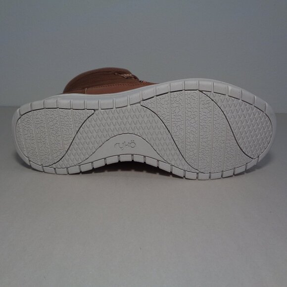 Ryka Size 6.5 Wide SENNA 3 Saddletan Fabric Boots New Women's Shoes - Picture 14 of 16